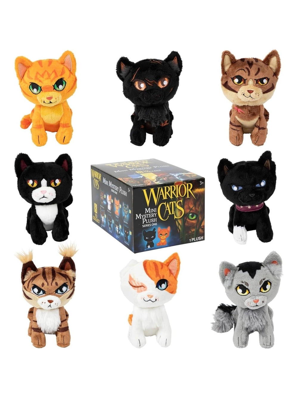 Warrior Cats 6 Inch Mini Mystery Plush - Series 1 Blind Box